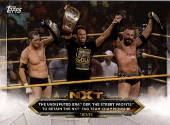 2020 Topps WWE NXT #34 The Undisputed ERA / The Street Profits Front