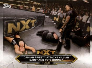 2020 Topps WWE NXT #56 Damian Priest / Killian Dain / Pete Dunne Front