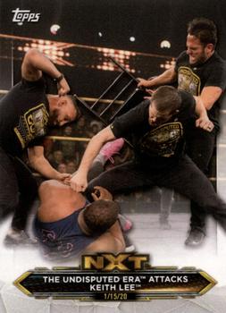 2020 Topps WWE NXT #85 The Undisputed ERA / Keith Lee Front