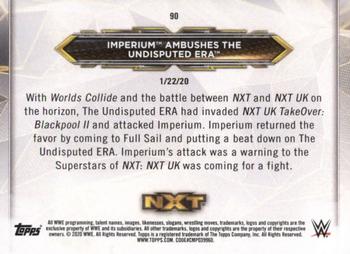 2020 Topps WWE NXT #90 Imperium / The Undisputed ERA Back