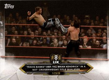 2020 Topps WWE NXT #95 Travis Banks / Brian Kendrick Front