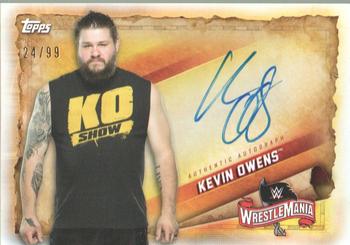 2020 Topps Road to WrestleMania - Autographs #A-KO Kevin Owens Front
