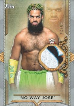 2020 Topps Road to WrestleMania - Superstar Shirt Relics Silver #SR-NJ No Way Jose Front