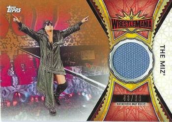 2020 Topps Road to WrestleMania - Superstar Mat Relics Bronze #MR-TM The Miz Front