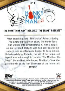 2020 Topps Road to WrestleMania - Hall of Fame Headliner Tribute #HF-2 The Honky Tonk Man def. Jake 