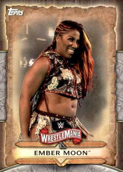 2020 Topps Road to WrestleMania - WrestleMania Roster #WM-23 Ember Moon Front