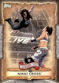 2020 Topps Road to WrestleMania - WrestleMania Roster #WM-36 Nikki Cross Front