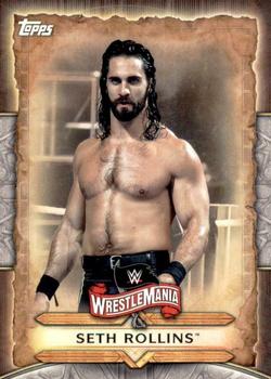 2020 Topps Road to WrestleMania - WrestleMania Roster #WM-45 Seth Rollins Front