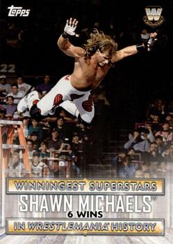 2020 Topps Road to WrestleMania - Winningest Superstars in WrestleMania History #WS-2 Shawn Michaels Front