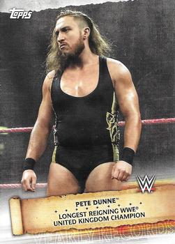 2020 Topps Road to WrestleMania - Yearly Records #YR-9 Pete Dunne Front