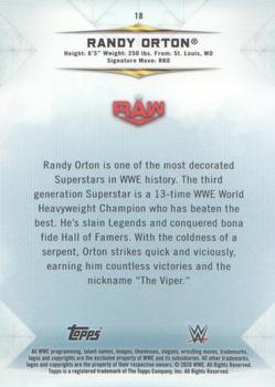 2020 Topps WWE Undisputed #18 Randy Orton Back