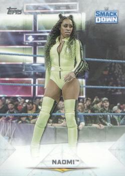 2020 Topps WWE Undisputed #42 Naomi Front