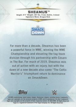2020 Topps WWE Undisputed #48 Sheamus Back