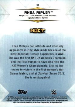 2020 Topps WWE Undisputed #68 Rhea Ripley Back