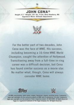 2020 Topps WWE Undisputed #76 John Cena Back