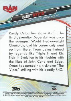 2020 Topps WWE Finest #25 Randy Orton Back