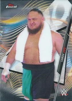 2020 Topps WWE Finest #30 Samoa Joe Front