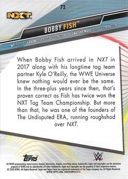 2020 Topps WWE Finest #72 Bobby Fish Back