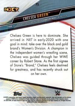 2020 Topps WWE Finest #75 Chelsea Green Back