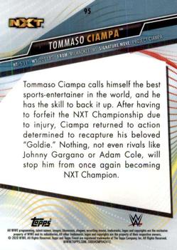 2020 Topps WWE Finest #95 Tommaso Ciampa Back