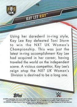 2020 Topps WWE Finest #98 Kay Lee Ray Back
