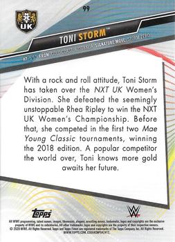 2020 Topps WWE Finest #99 Toni Storm Back