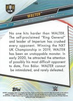 2020 Topps WWE Finest #100 Walter Back