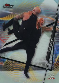 2020 Topps WWE Finest #118 The Rock Front