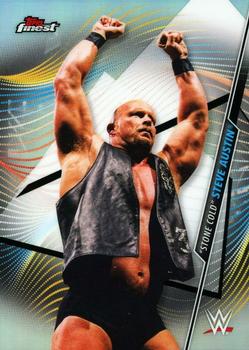 2020 Topps WWE Finest #125 Stone Cold Steve Austin Front
