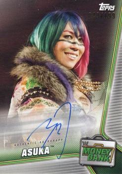 2019 Topps WWE Money in the Bank - Autographs #A-AK Asuka Front