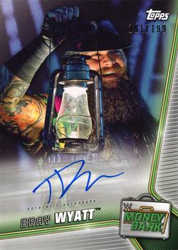2019 Topps WWE Money in the Bank - Autographs #A-BW Bray Wyatt Front