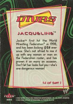 2002 WWF Divas Magazine #4 Jacqueline Back
