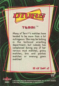 2002 WWF Divas Magazine #8 Terri Back