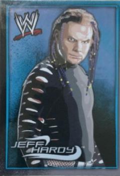 2007 Topps WWE Dog Tags (UK Edition) #12 Jeff Hardy Front