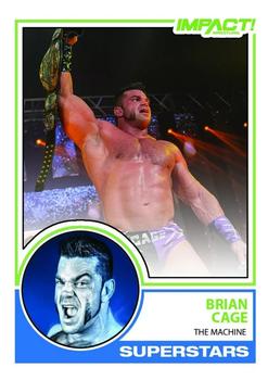 2019 Impact Wrestling #01 Brian Cage Front