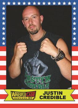 2019 Wrestlecade Weekend #7 Justin Credible Front
