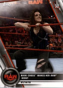 2020 Topps WWE Women's Division #3 Nikki Cross Makes Her Raw Debut Front