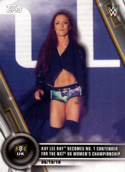 2020 Topps WWE Women's Division #35 Kay Lee Ray Becomes No. 1 Contender for the NXT UK Women's Championship Front