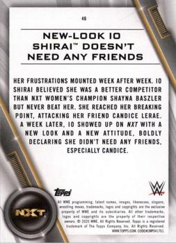 2020 Topps WWE Women's Division #46 New-Look to Io Shirai Doesn't Need Any Friends Back