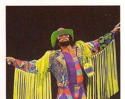 1992 Merlin WWF Stickers (England) #148 Macho Man Randy Savage Front