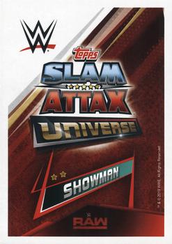 2019 Topps Slam Attax Universe WWE #8 Booker T Back