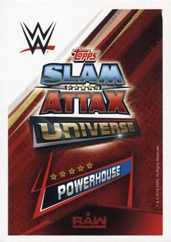 2019 Topps Slam Attax Universe WWE #10 Brock Lesnar Back