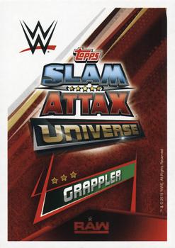 2019 Topps Slam Attax Universe WWE #26 Heath Slater Back