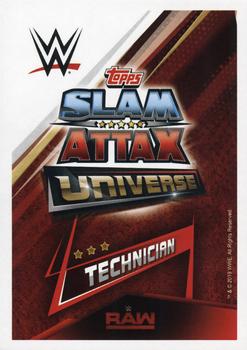 2019 Topps Slam Attax Universe WWE #28 Jason Jordan Back