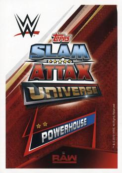 2019 Topps Slam Attax Universe WWE #35 Luke Gallows Back
