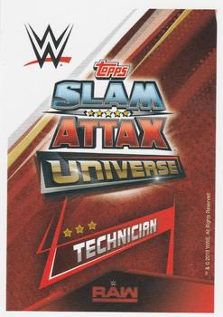 2019 Topps Slam Attax Universe WWE #39 Natalya Back