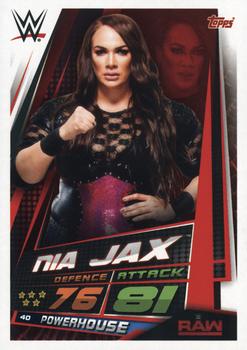 2019 Topps Slam Attax Universe WWE #40 Nia Jax Front