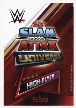 2019 Topps Slam Attax Universe WWE #48 Sami Zayn Back