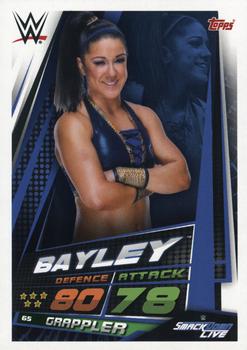 2019 Topps Slam Attax Universe WWE #65 Bayley Front