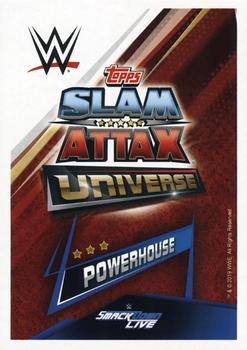 2019 Topps Slam Attax Universe WWE #67 Big Show Back